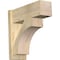 Ekena Millwork Westlake Block Rough Sawn Outlooker, Douglas Fir, 8"W x 22"D x 22"H OUT08X22X22WTL05RDF - alternate 1